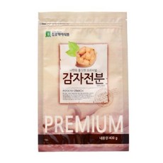 국내산 무첨가 무방부 감자전분400g 2팩 농산물 마가루 잡곡 생찹쌀가루, 1개