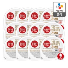 CJ제일제당 햇반 현미귀리 곤약밥 150g 12개