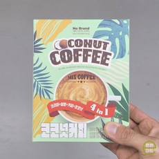 노브랜드 코코넛커피, 15개, 1개입, 18g