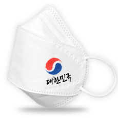 더웰원 대한민국태극기마스크 KF94 인쇄마스크 프린팅인쇄