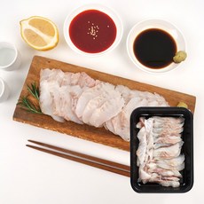 훈훈 우럭회, 1개, 우럭 슬라이스 250g 내외 (1-2인)