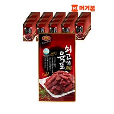  머거본 영양간식 쇠고기 육포25g x50봉 박스단위, 선택/단일상품 