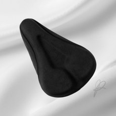베스트피플 프로스 자전거 안장커버 블랙 미끄러짐방지, 1개