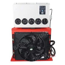 화물차무시동에어컨 화물차 차량용 무시동 DC 12V 24V 에어컨, 단일