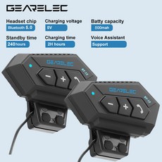 무선 음악 스피커 간섭 핸즈프리 스테레오 헤드셋 헬멧 GEARELEC 통화 방수 오토바이 키트 헤드셋 오토바이 플레이어 BT12 방지, 1) 1PCs, 1개