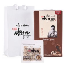 [TV홈쇼핑 지유홈쇼핑] 김오곤 원장 진한 쌍화차 침향 50포/100포+고명+쇼핑백 전통차 한방차 차음료 부모님 명절 설날 추석 어버이날 생신 생일 효도 선물, 15g, 1개, 50개입