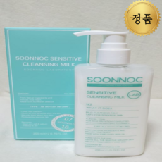 [정품] 순녹 센시티브 클렌징 밀크 보습 보호막 형성 당김없는 저자극 순수 클렌징 SOONNOC, 200ml, 1개