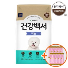 건강백서 비숑 10.2kg 비숑프리제 강아지 사료