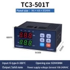 열 전달 핫 스탬핑 기계 다기능 디지털 디스플레이 온도 컨트롤러, 1개, 4) Type 4