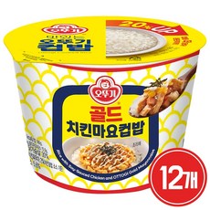 오뚜기 골드 치킨마요컵밥 12개, 276.5g