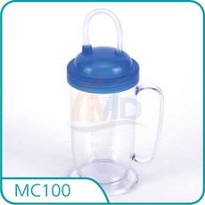 모우 환자용물컵 400ml MC100 실리콘 재질, 1개