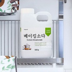 알티피아 베이킹소다 용기 500g 4P 찌든때 설거지 과일세척 (WDB6995), 4개