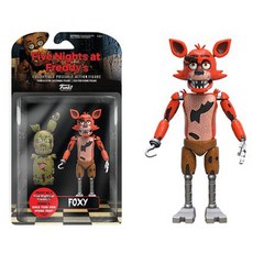 프레디의 피자가게 폭시 액션 피규어 Five Nights at Freddy's Articulated Foxy Action Figure