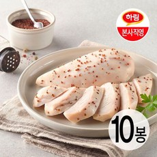 [본사직영] 하림이닭 닭가슴살 퀴노아페퍼 115g 10팩, 10개