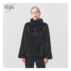 [엘페] (24FW) 풀스킨 휘메일 밍크자켓_블랙_EJ12