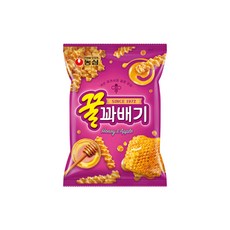농심 꿀꽈배기 봉지과자 75g 1개