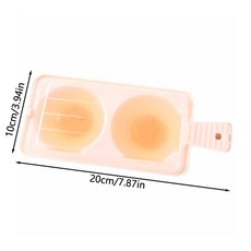 전자 레인지 원형 계란 스티머 상자 밀렵꾼 후라이 도구 주방, 1pcs, 1개