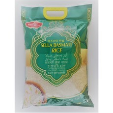 킹푸드 박 태스티 셀라 바스마티 라이스 찐쌀 5KG PAK TASTY BRAND Cela Basmati Rice Steamed Rice, 1개