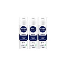 니베아 맨 센시티브 쉐이빙폼 200ml 3개 면도크림