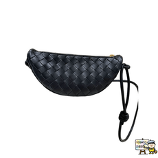 반달크로스백 양가죽 반달백 미니 깔끔한 레더 방수 데일리 하프문