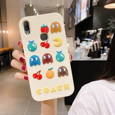 숨어있는보물 입체케이스 IQOONEO3 핸드폰케이스 IQOOZ1 콩을 먹다 VIVOZ53X1I 애니메이션 VIVOY97