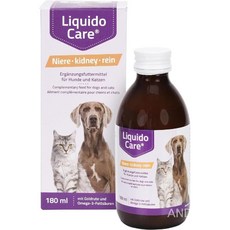 리퀴도케어 강아지 고양이 키드니케어 신장기능보완 액상 영양제 180ml, 1개