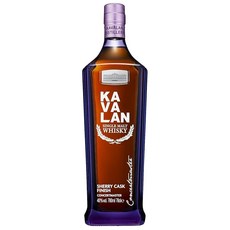 700ml 대만 위스키 박스 셰리 마감 콘서트 마스터 카발란 Kavalan 콩쿨 다수 수상 스피리츠계의 신세력, 1개, 상세페이지 참조