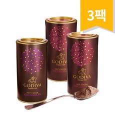 Godiva 고디바 초콜렛 코코아 410g 다크 1개 밀크 2개 Chocolatier Assorted Dark and Milk Hot Cocoa, 3개