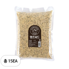 월드그린 싱싱 햄프씨드, 800g, 15개