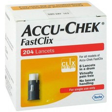 ACCU-CHEK FASTCLIX 200 PLUS 4 랜싯-200