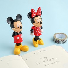 미키마우스 입체 볼펜 미니마우스 0.7MM 디즈니 3D펜 스텐드 홀로그램 매직킹덤 기념품
