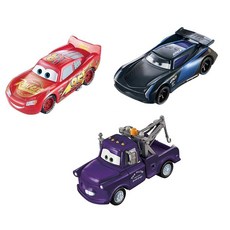 Disney S+ CARS Toys 디즈니 픽사 카 컬러 체인저 3개