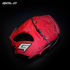 2023 골드 투수글러브 유니크 투수 GBG PRO-012 12인치 야구글러브 레드/블랙, 1개