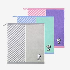 일상편리 송월타올 스누피 스플릿36 핸드타올 고리수건 1장, 본상품선택, 1개