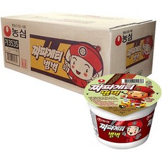 농심 짜파게티 범벅 미니 컵라면 70g, 1세트