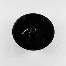 야구장콜팝용기 100개 파티 빨대 테이크아웃용 투명 500ml 1 치킨 콜팝용기, 블랙볼 100개 그릇받침만