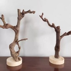 앵무새 나무 횃대 횟대 원목 스탠 놀이터 장난감, 1세트, 80cm