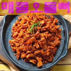 독립쿡 매콤달콤 양념 오돌뼈 직화 술안주 신혼술안주 고추장구이 야식 혼술안주, 1_S8088412f
