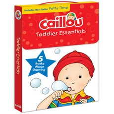 Caillou Toddler Essentials: 5 Books about Growing Boxed Set, English, 9782897181710