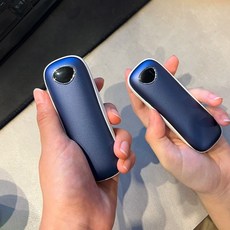 파인큐브 양면말열 10000mAh 트윈 듀얼 손난로 보조배터리 Pair1, 트윈 네이비