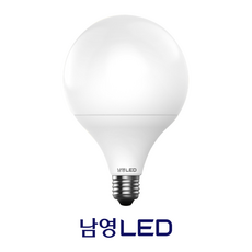 남영 LED 볼구 G95 9W 전구색/주광색, 주광색, 1개