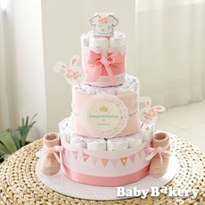 베이비베이커리new프리미엄기저귀3단케이크