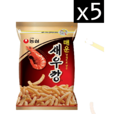 매운새우깡 대, 400g, 5개