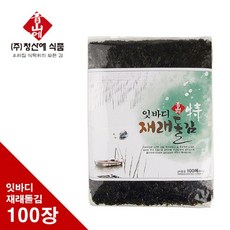 청자채 특 잇바디재래돌김 100장 - 240g, 1, 특잇바디100장