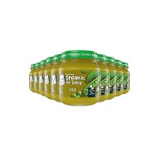 거버 1단계 이유식 완두콩 맛 Gerber 1st Foods for Baby Baby Food Pea 4 oz Jar (10 Pack), -, 1개