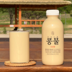 국산콩100% 안성두향 콩물 500ml 국내산 당일제조 콩물 콩국수