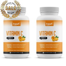 프레쉬 뉴트리션 비타민 C 1500mg 이뮨 서포트 (90개입), ２개　(개당 35,500원 - 코드752p)