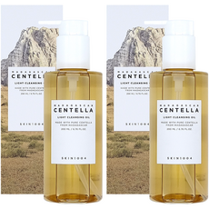 스킨천사 마다가스카르 센텔라 라이트 클렌징 오일 200ml 1+1 메이크업과 노폐물을 산뜻하게 세정하는 클렌징 오일