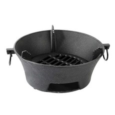 전통 화로 연탄구이 숯불 바비큐 화덕 테이블 (L) 26cm 스토브+나무받침