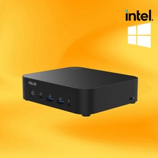 ASUS 인텔 N150 미니PC ASUS NUC14MNK15 Win11 PRO (8GB M.2 128GB) 사무용 산업용 미니컴퓨터, 8GB